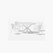 Dipper Table With Andi Chairs 5-Piece Outdoor Dining Set gallery detail image
