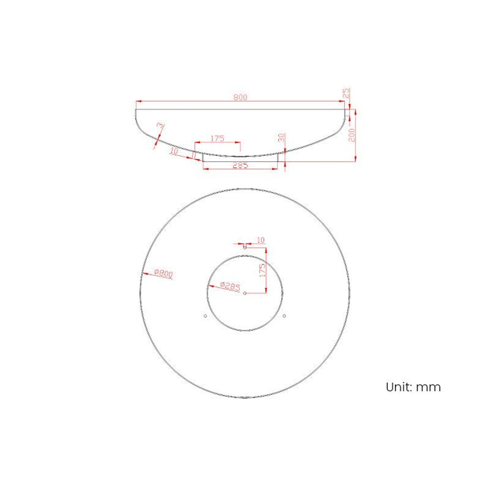 Corten Steel Fire Pit Bowl – 80cm Outdoor Brazier (Grill Accessories Not Included) gallery detail image