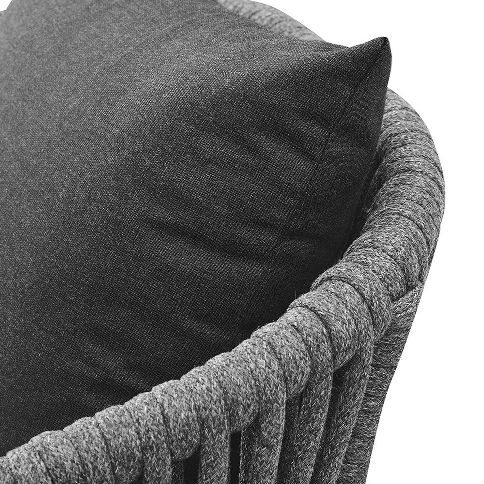 Kereru Aluminium and Rope Outdoor Dining Chair gallery detail image