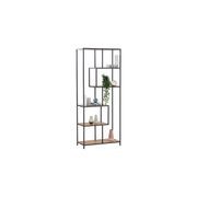 RUTHIN Bookcase - Black & Natural gallery detail image