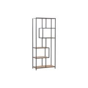 RUTHIN Bookcase - Black & Natural gallery detail image