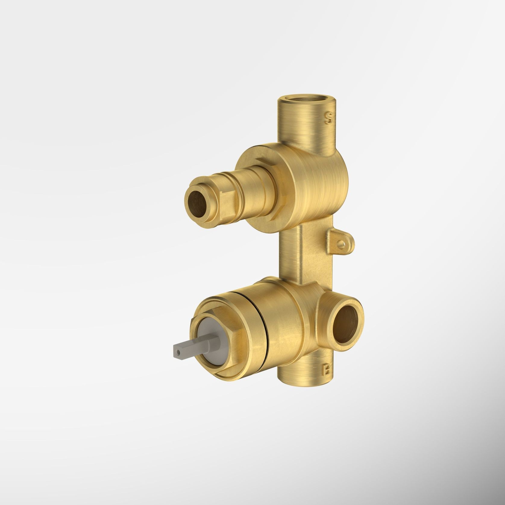 Caroma EasySwitch Universal Mixer Diverter Inwall Body gallery detail image