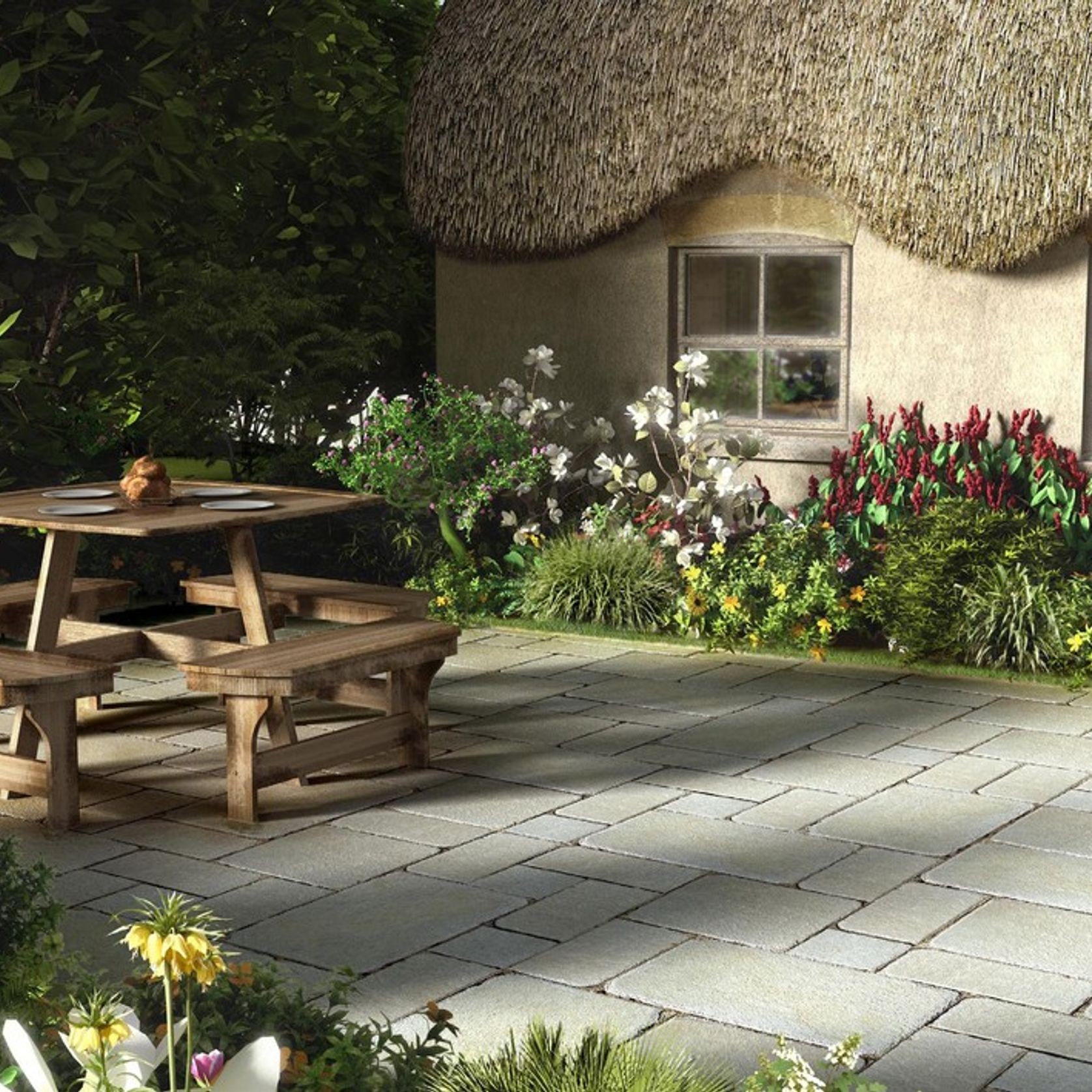 Lime Tuscany Tumbled | Landscape Surfaces gallery detail image