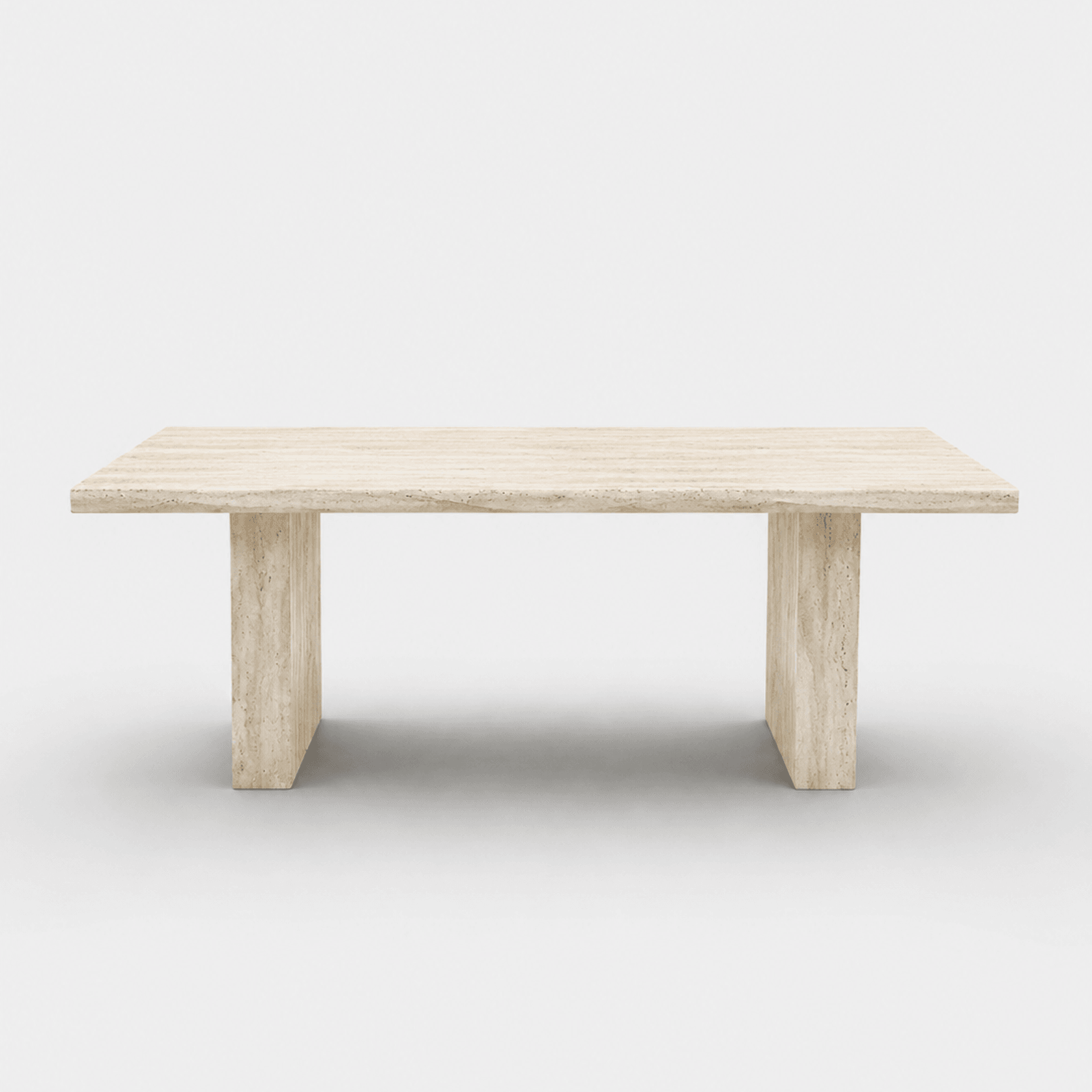 Sachi Dining Table - Vein Cut Travertine gallery detail image
