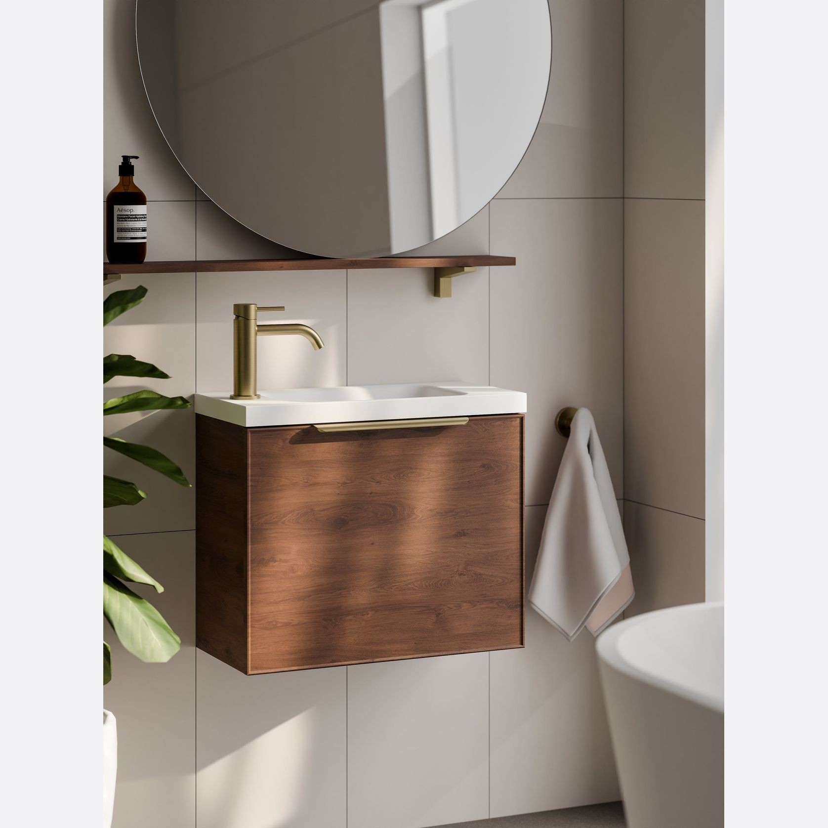 LINEARE 550 WC VANITY | AXEL FRONT gallery detail image