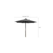 Amazon 2.3m Round Market Umbrella gallery detail image