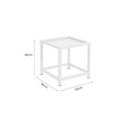 Florican Aluminium Outdoor Side Table gallery detail image