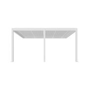 Caribbean Motorised Wall Mounted Louvre Roof Aluminium Pergola gallery detail image