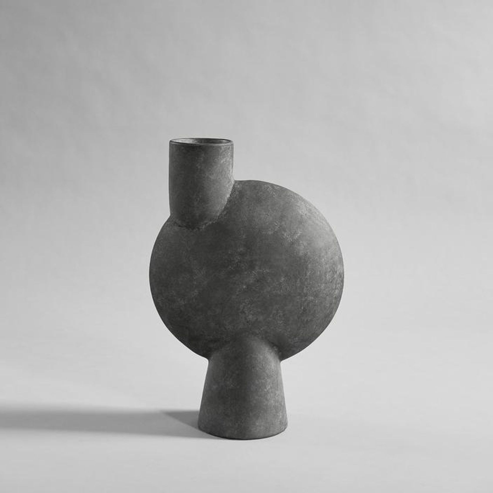 101 Sphere Vase Bubl Big - Dark Grey gallery detail image