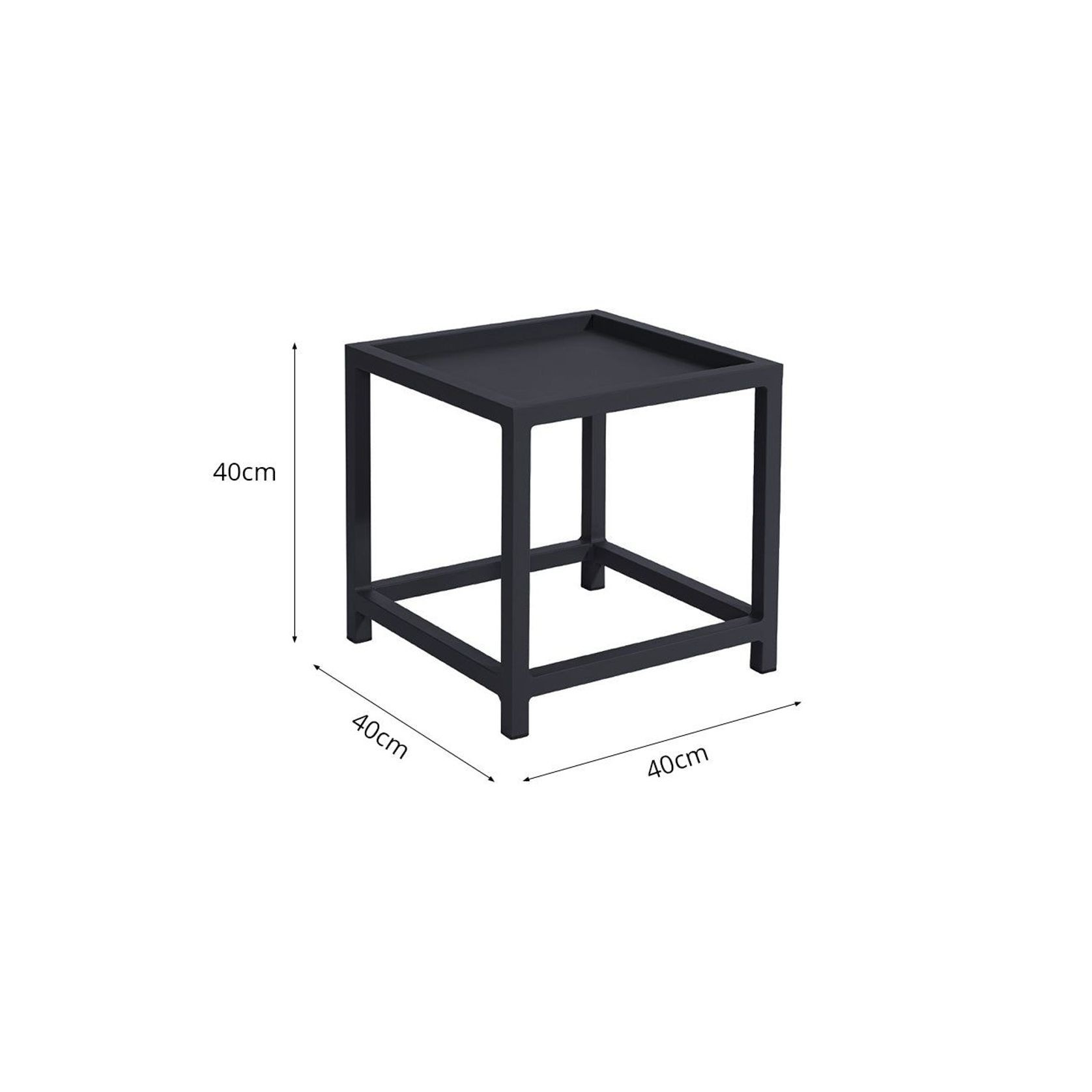 Florican Aluminium Outdoor Side Table gallery detail image
