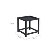 Florican Aluminium Outdoor Side Table gallery detail image