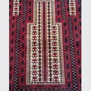 Balouch Prayer Rug 135x89cm gallery detail image