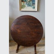 French Antique Wine Harvest Table gallery detail image