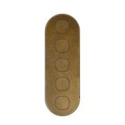 13 Carbon 5 Gang Switch Grid Faceplate gallery detail image