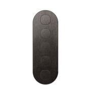 13 Carbon 5 Gang Switch Grid Faceplate gallery detail image