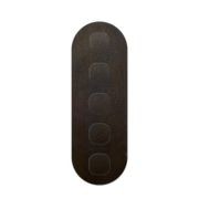 13 Carbon 5 Gang Switch Grid Faceplate gallery detail image
