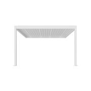Caribbean Motorised Wall Mounted Louvre Roof Aluminium Pergola gallery detail image