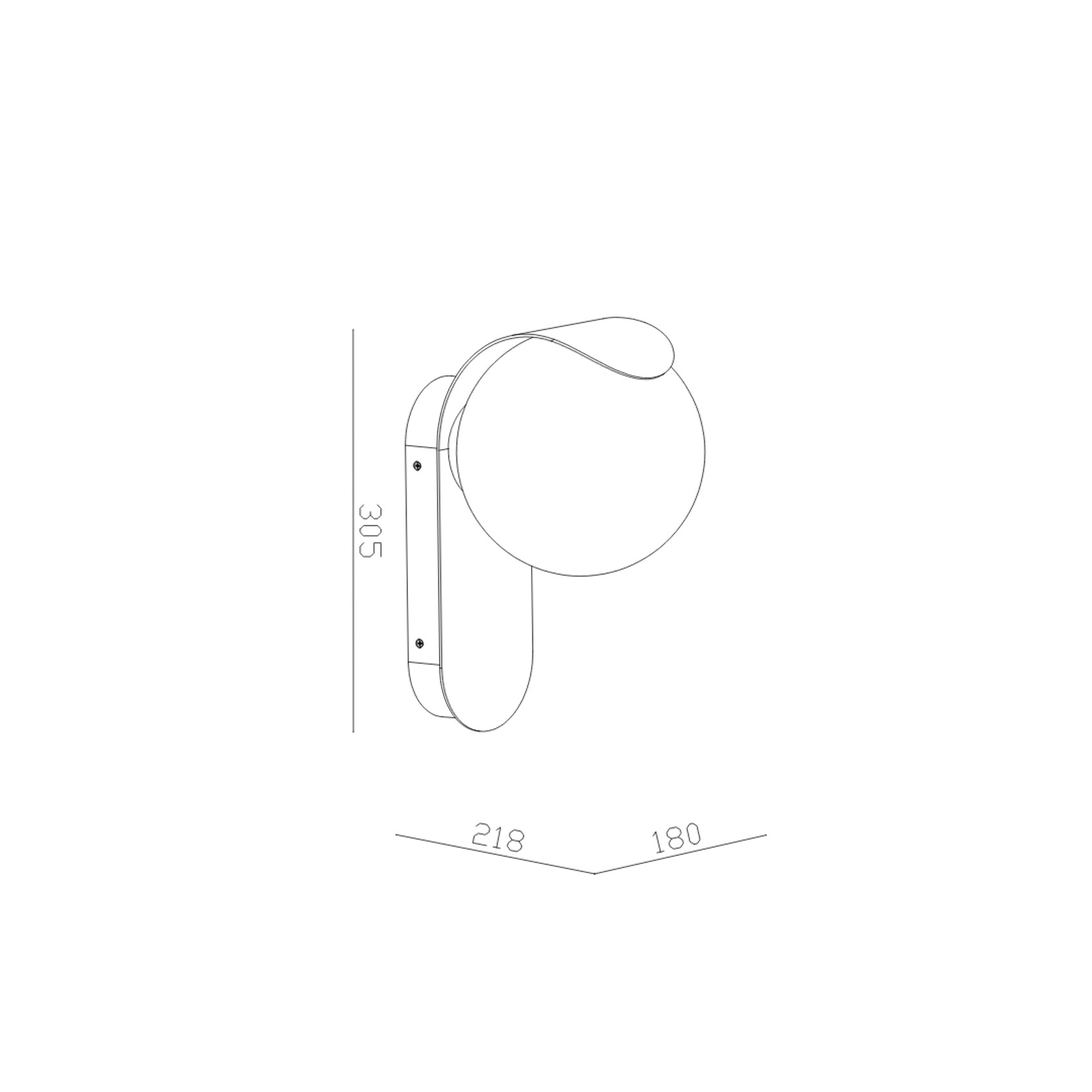 Dalius Wall Light gallery detail image