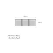 Sandpiper 2.0 Outdoor Sectional Corner Sofa gallery detail image