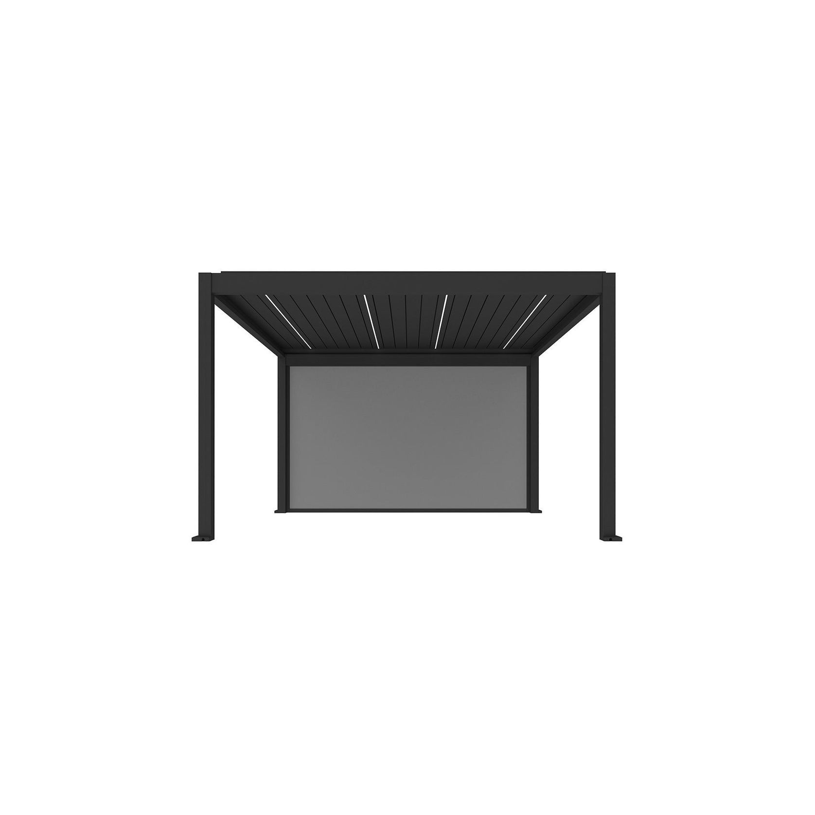 Retractable Shade Blind For Caribbean & Atlantic Freestanding Pergola 2.0 gallery detail image
