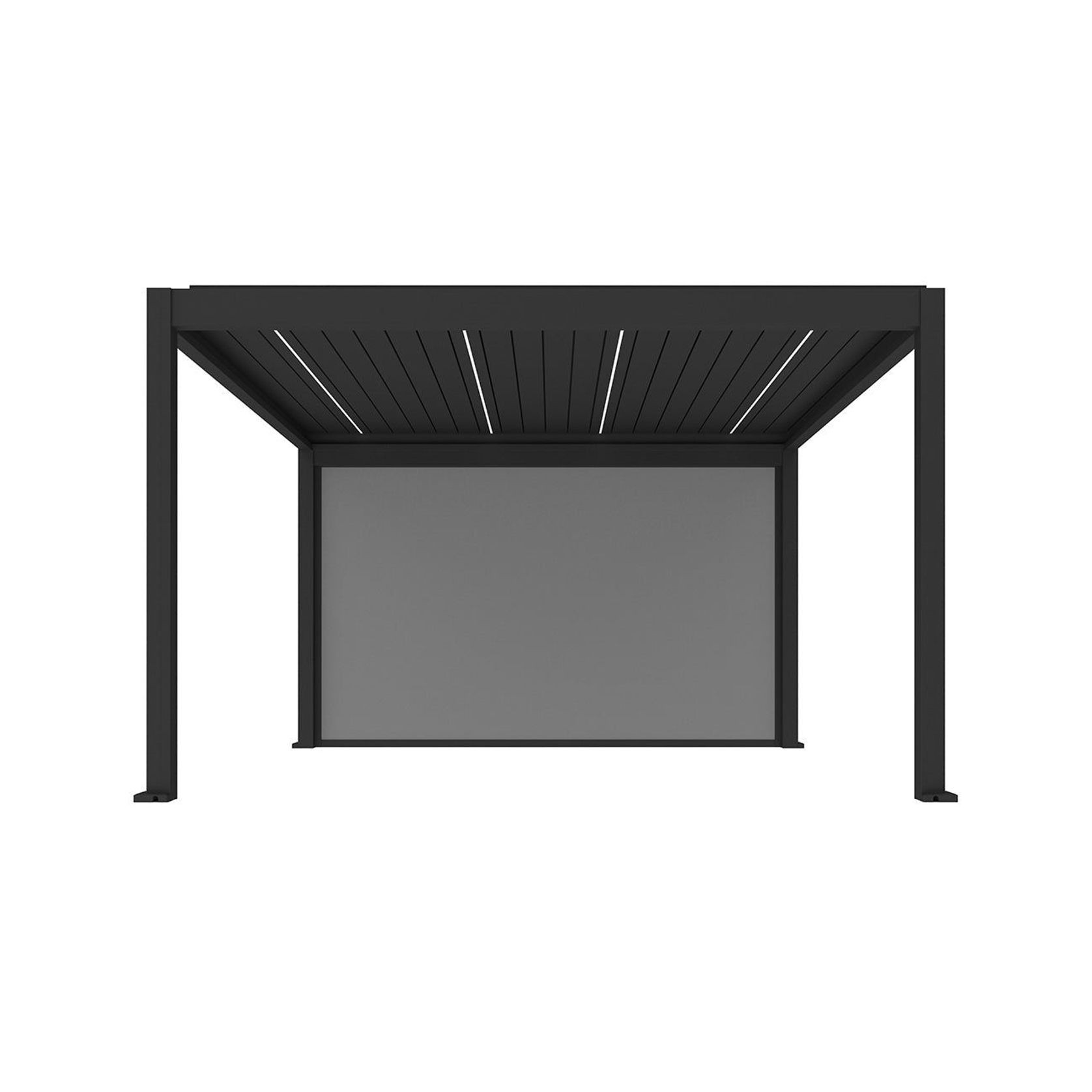 Retractable Shade Blind For Caribbean & Atlantic Freestanding Pergola 2.0 gallery detail image