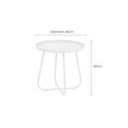 Petrel Aluminium Outdoor Side Table gallery detail image