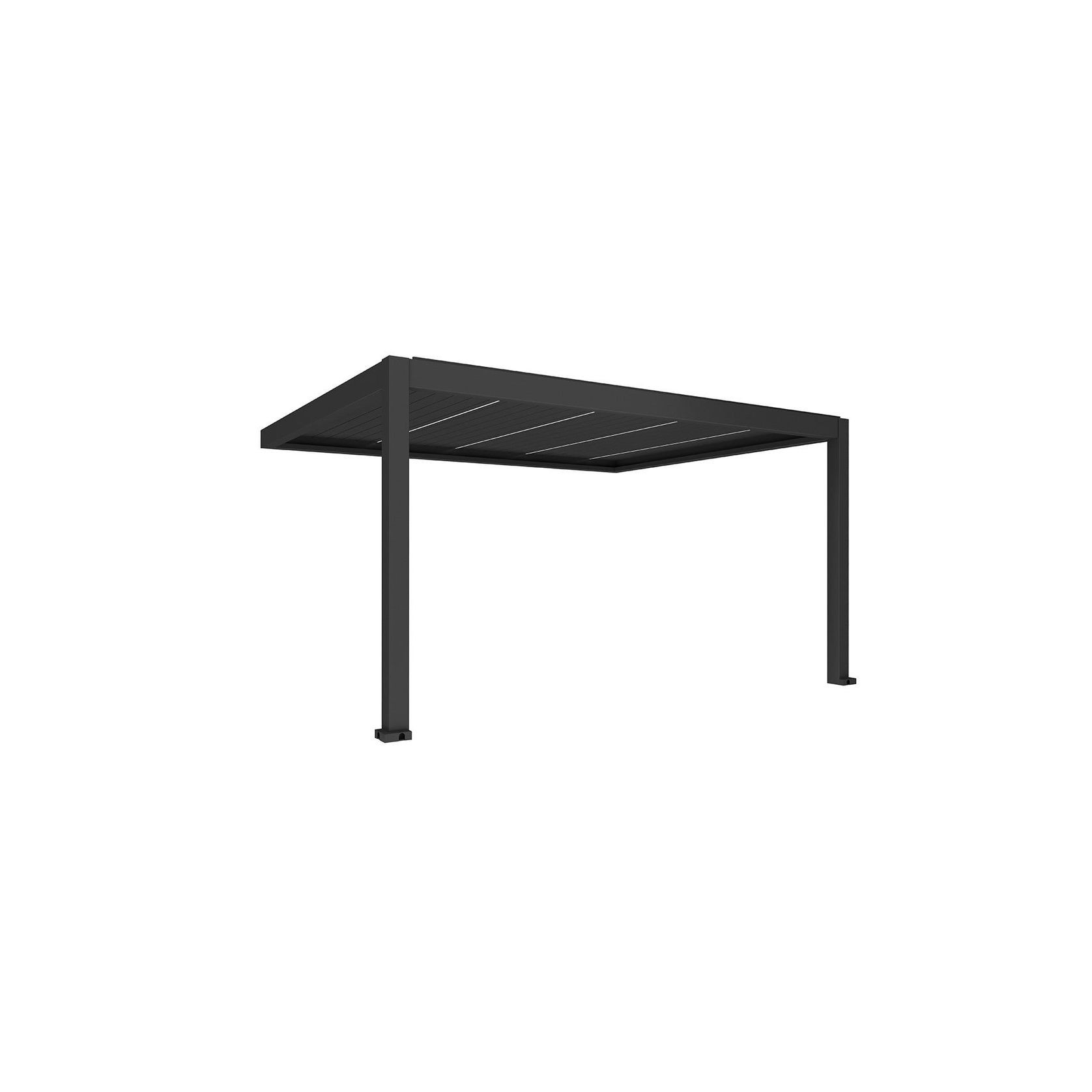 Tasman Motorised Wall Mounted Louvre Roof Aluminium Pergola gallery detail image