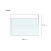Mediterranean Motorised Vertical Lift Window gallery detail image