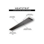 HEATSTRIP Classic Heater Black 3200w gallery detail image