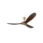 Milano Ceiling Fan Slider Burnished Walnut Blade gallery detail image