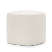 Podd Square Ottoman Stool | Cream Bouclé gallery detail image