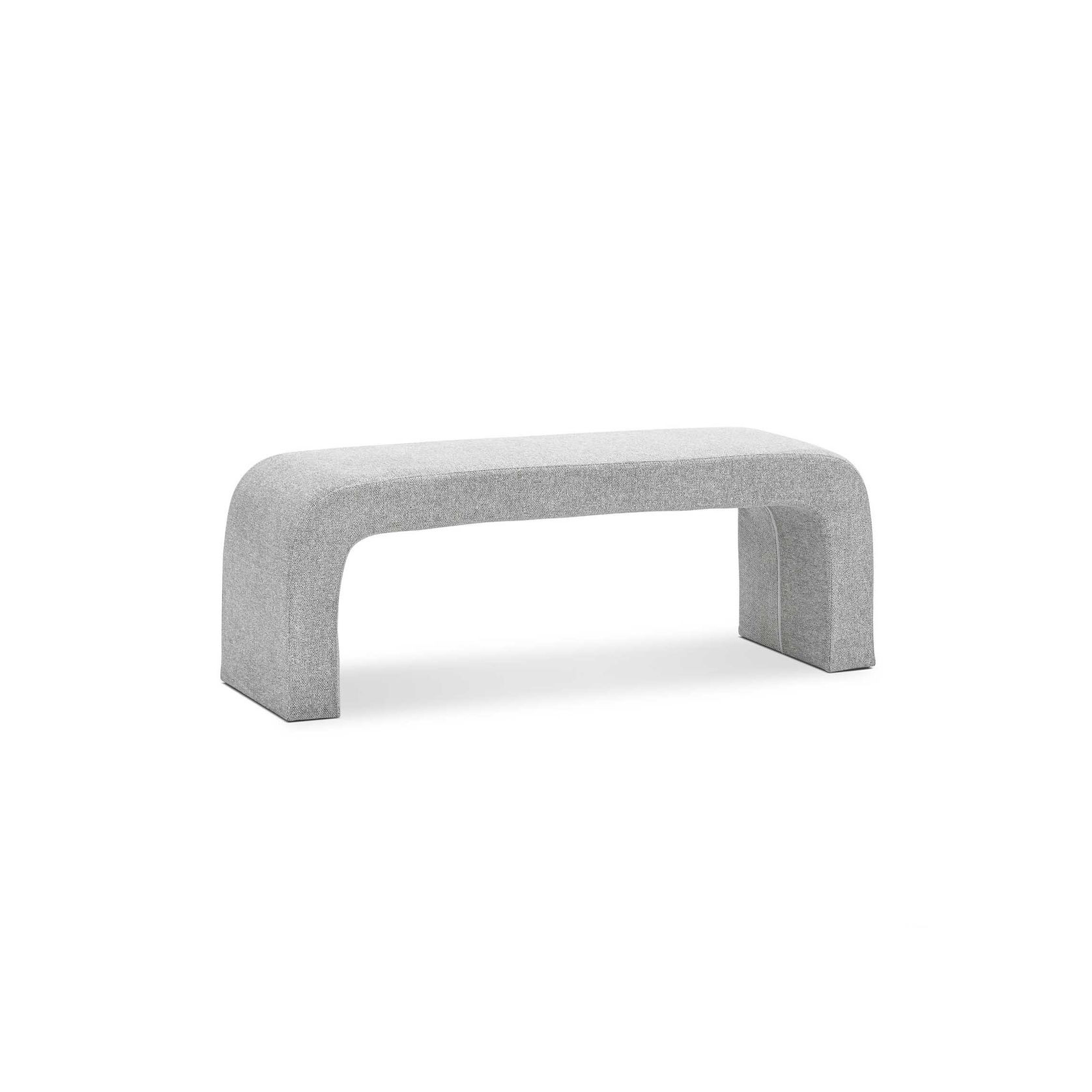 Harper 120cm Arch Bench Seat | Hail Grey gallery detail image