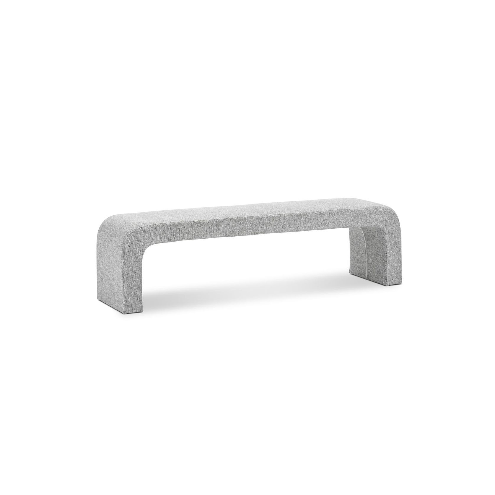 Harper 160cm Arch Bench Seat | Hail Grey gallery detail image