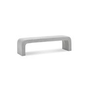 Harper 160cm Arch Bench Seat | Hail Grey gallery detail image