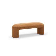 Remi 120cm Bench Seat | Teddy Rust gallery detail image