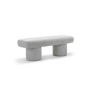 Nico 140cm Bench Seat | Hail Grey gallery detail image