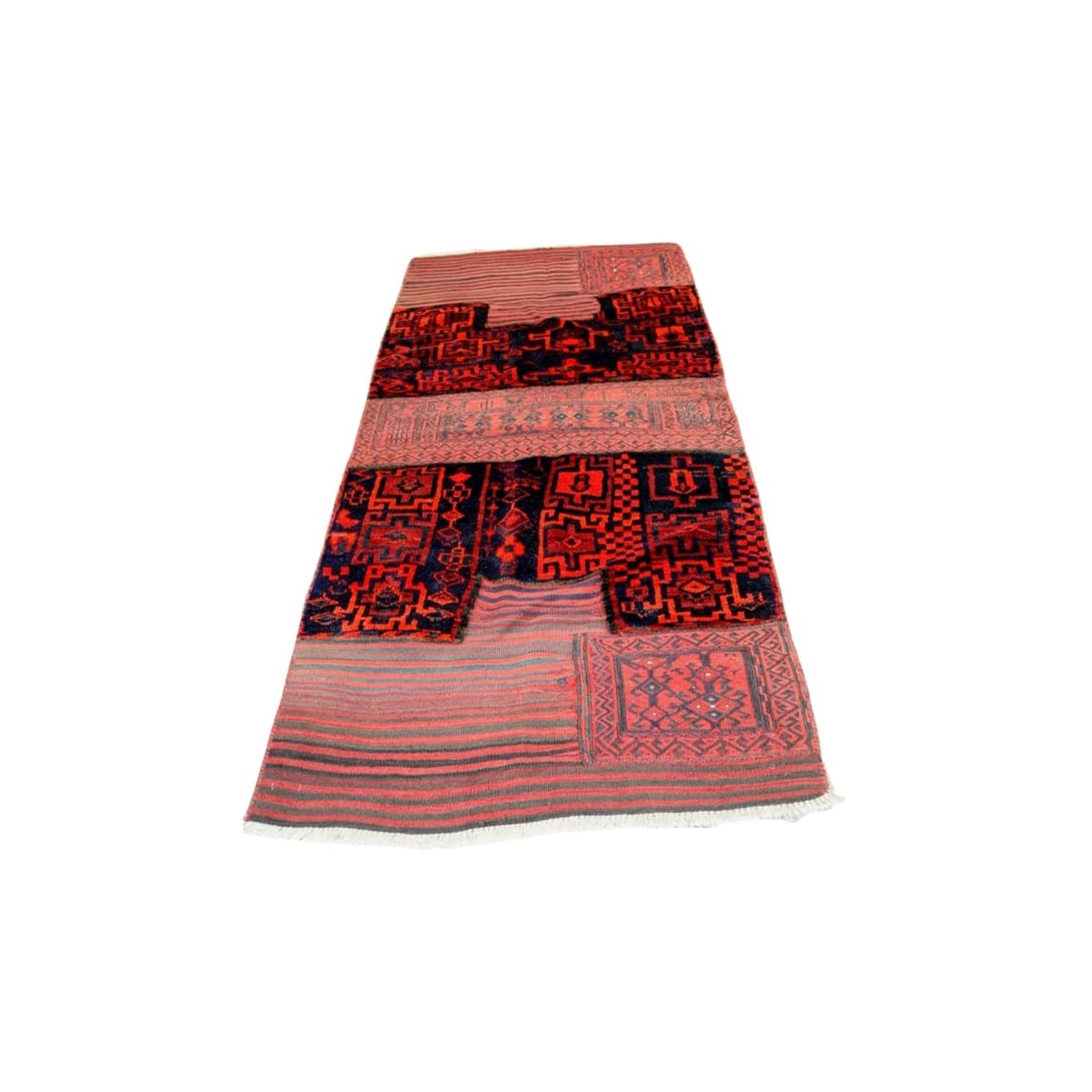 Bakhtiari Saddle Bag Rug 225x109cm gallery detail image