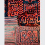 Bakhtiari Saddle Bag Rug 225x109cm gallery detail image