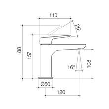 Contura II Basin Mixer | Brushed Nickel gallery detail image