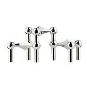 Stoff Nagel Candle Holders – Chrome 3 Pack gallery detail image