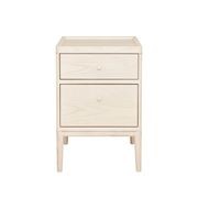 Salina Bedside Cabinet - Two Drawer gallery detail image