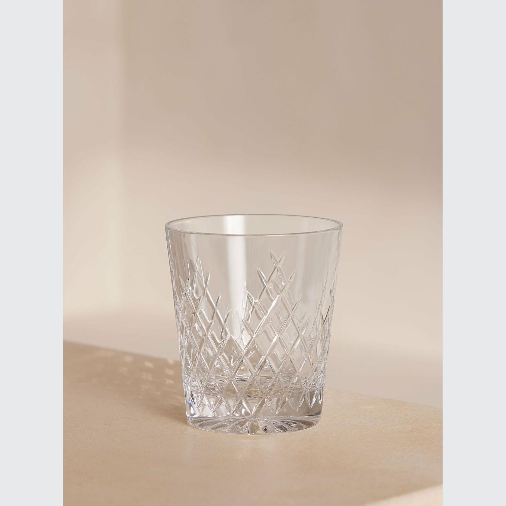 Soho Home | Barwell Cut Crystal Rocks Glass | Set 4 gallery detail image