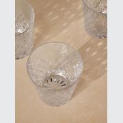 Soho Home | Barwell Cut Crystal Rocks Glass | Set 4 gallery detail image