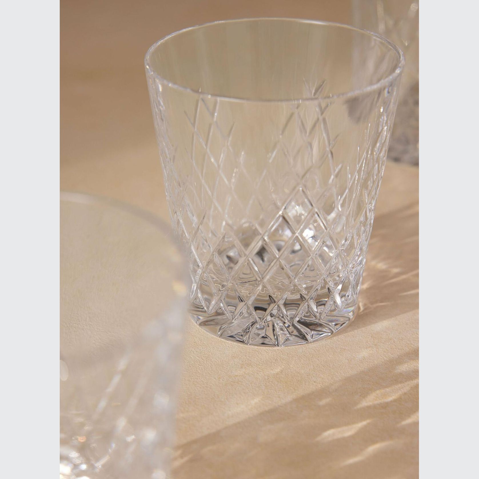 Soho Home | Barwell Cut Crystal Rocks Glass | Set 4 gallery detail image
