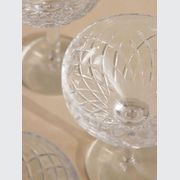 Soho Home | Barwell Cut Crystal Champagne Coup | Set 4 gallery detail image