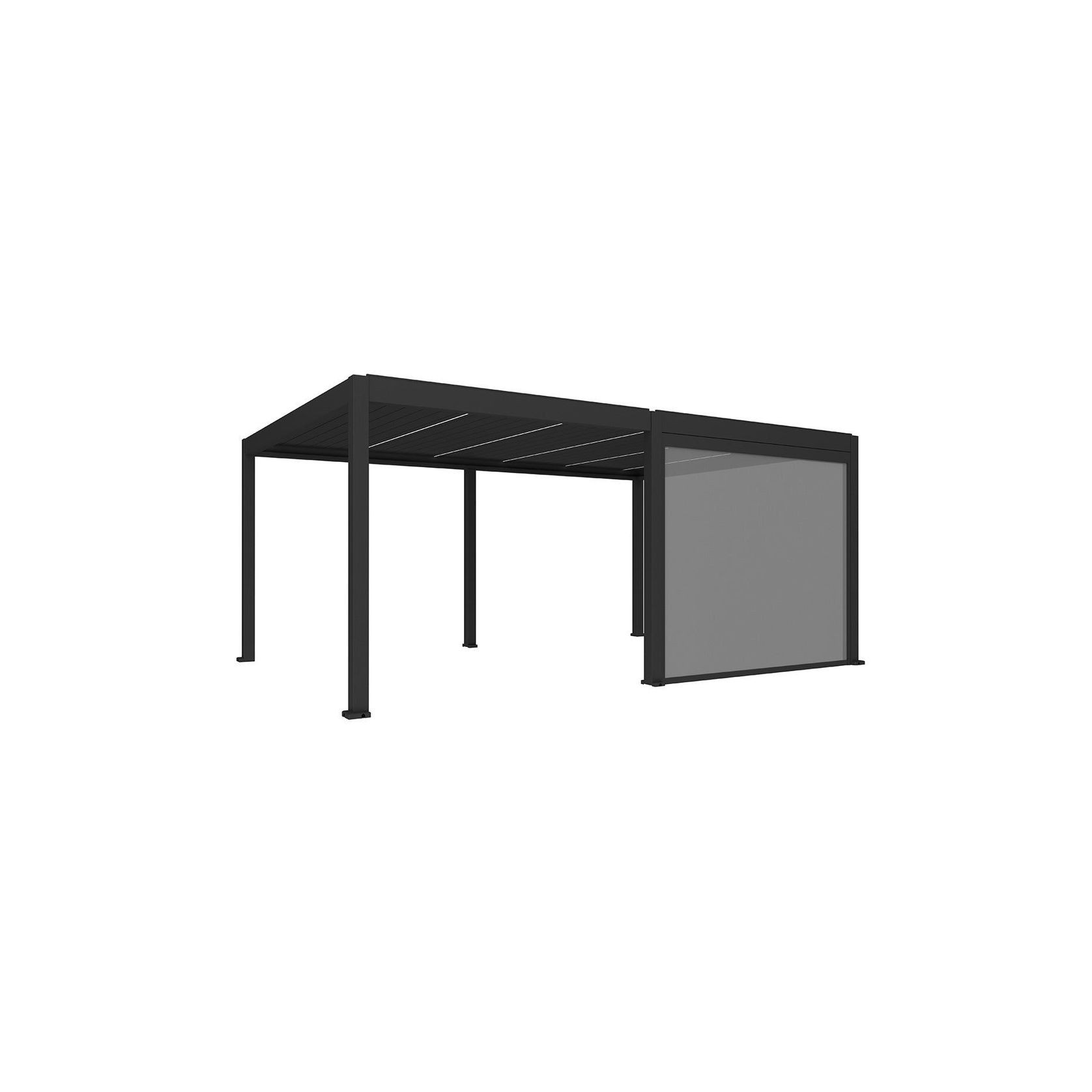 Retractable Shade Blind For Caribbean & Atlantic Freestanding Pergola 2.0 gallery detail image