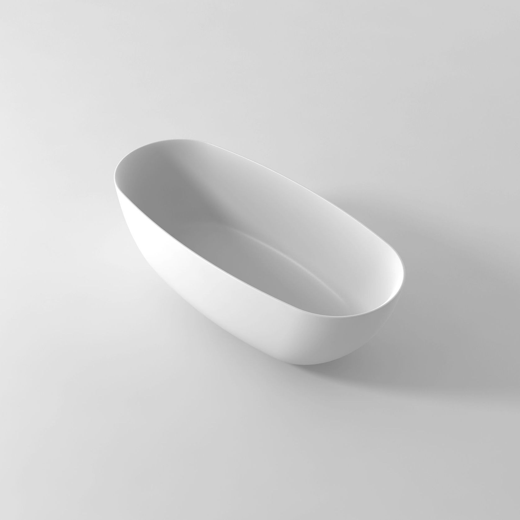 G65134 1600mm Oval Freestanding Stone Bath gallery detail image