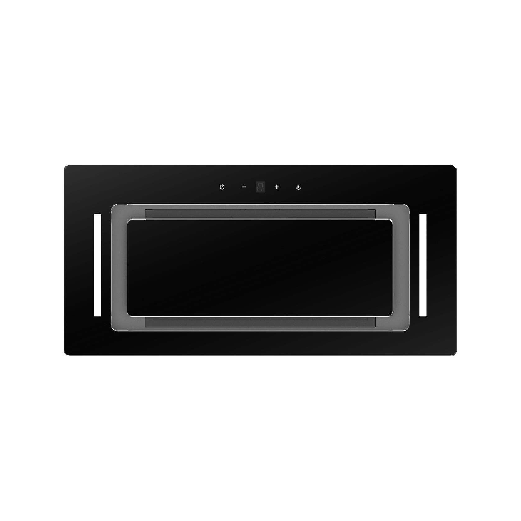 Black Glass Undermount Rangehood 600mm - BGUM-6B gallery detail image