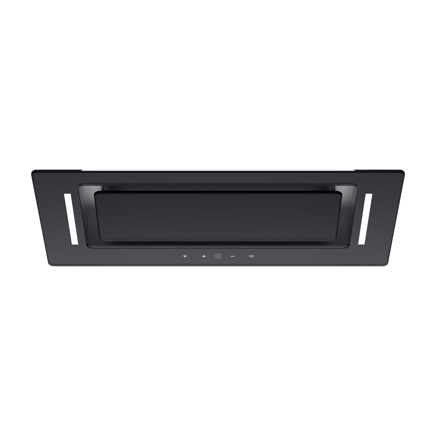 Black Glass Undermount Rangehood 600mm - BGUM-6B gallery detail image