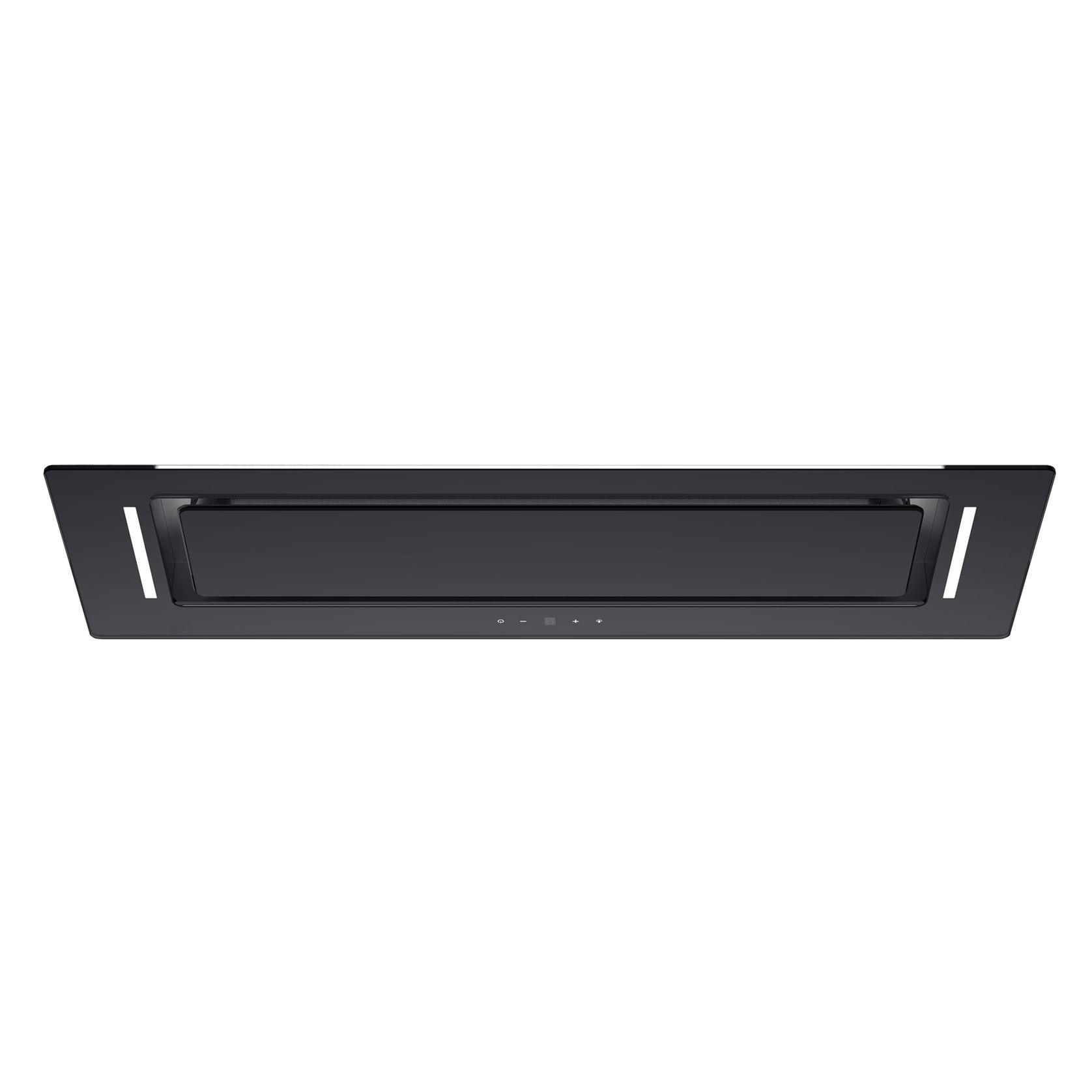 Black Glass Undermount Rangehood 900mm - BGUM-9B gallery detail image